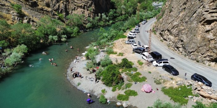 Şine Deresi, doğaseverlerin uğrak noktası oldu