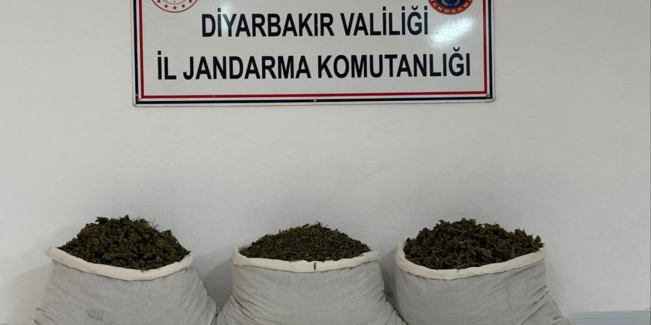 Diyarbakır’da 19 kilo esrar ele geçirildi