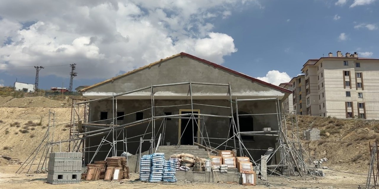 Esenyurt Mahallesi’ndeki gassilhane projesinde sona doğru