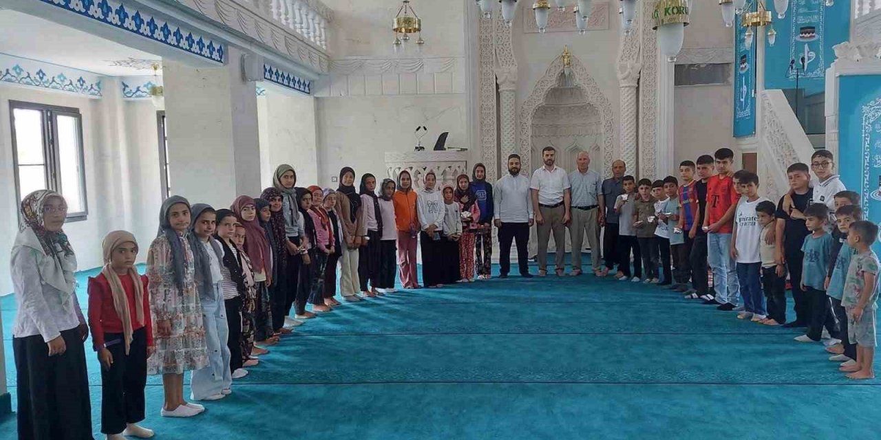 Çermik’te yaz Kur’an kursu kapanış programı yapıldı