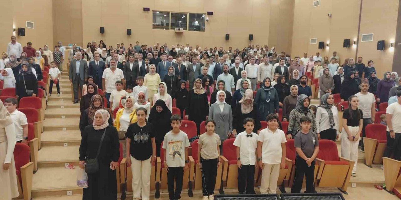 Erciş’te yaz Kur’an kursu kapanış programı yapıldı