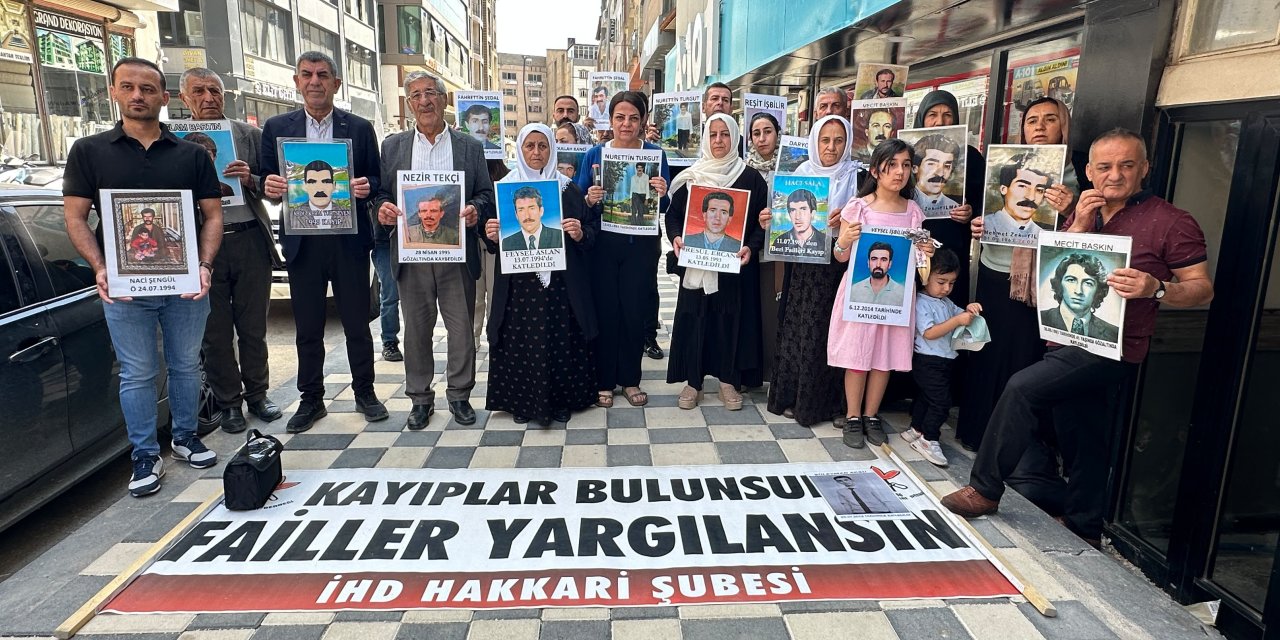 İHD Hakkari ve kayıp yakınları Feysel Aslan için adalet talep etti