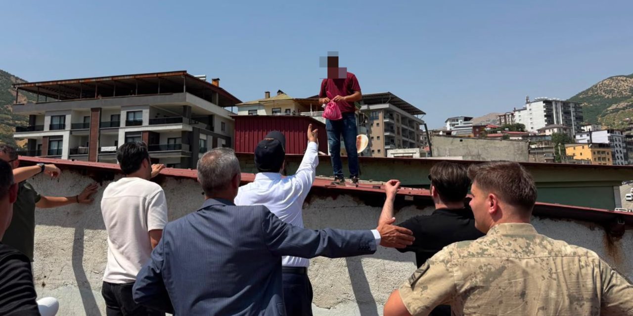Şemdinli’de intihar girişimi son anda önlendi