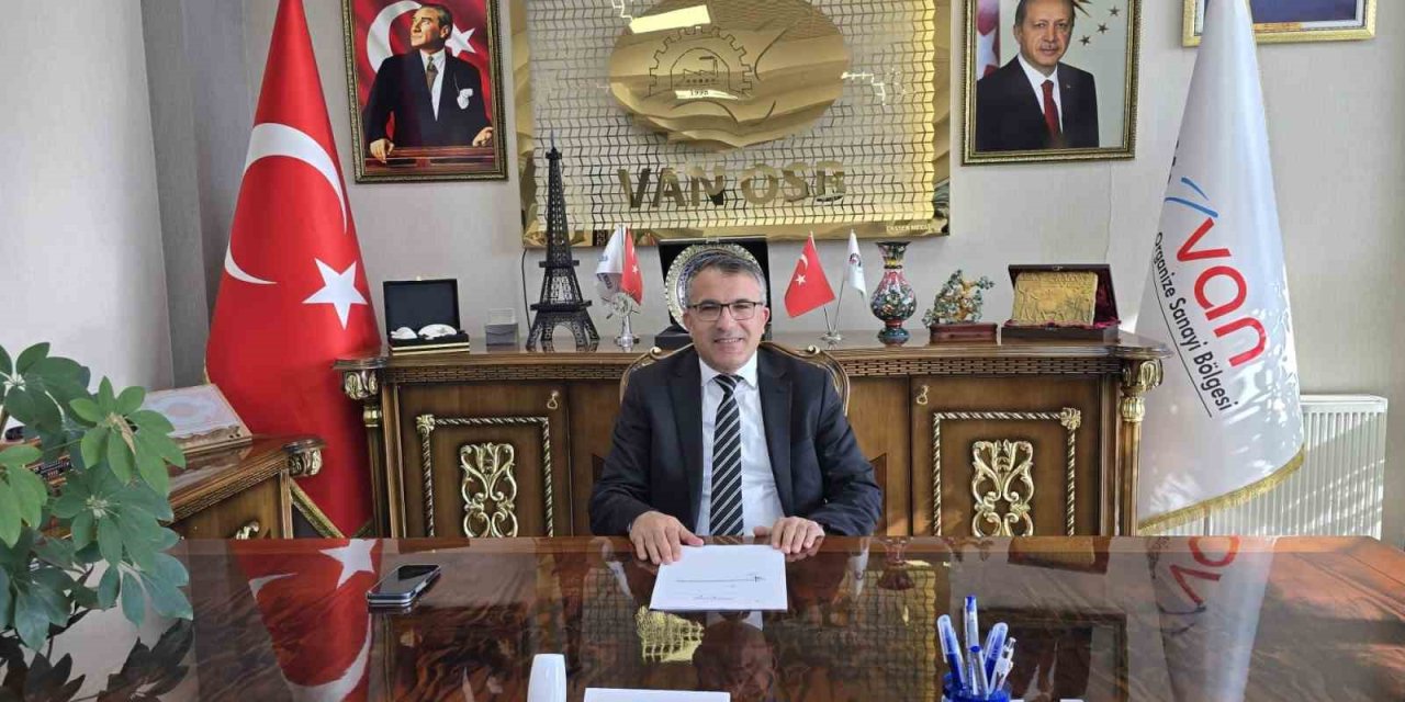 Van OSB Başkanı Aslan’dan finansman desteğine teşekkür