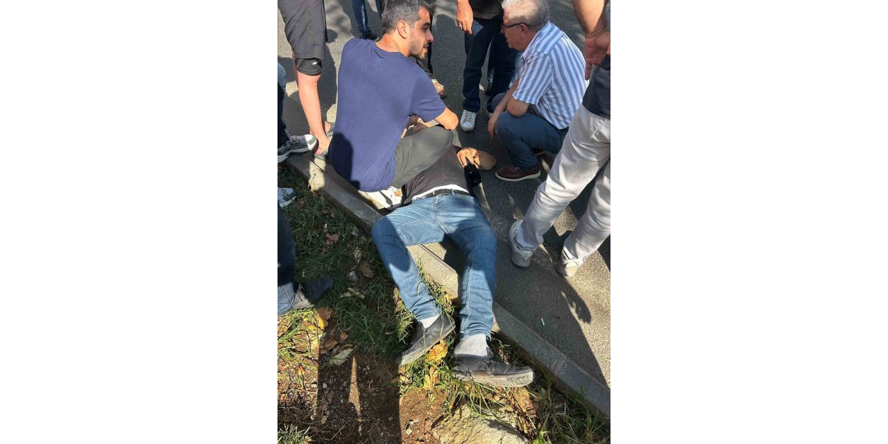 Diyarbakır'da motosikletin çarptığı yaya yaralandı