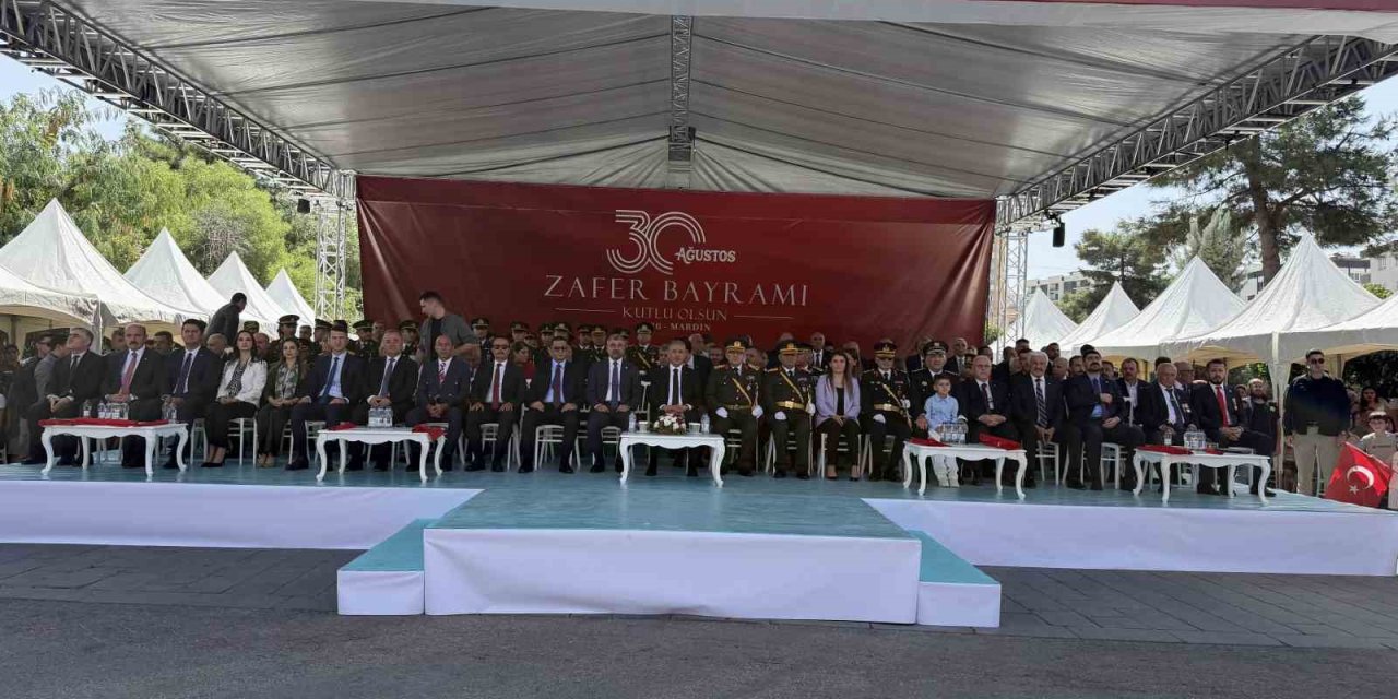 Mardin’de 30 Ağustos Zafer Bayramı kutlandı