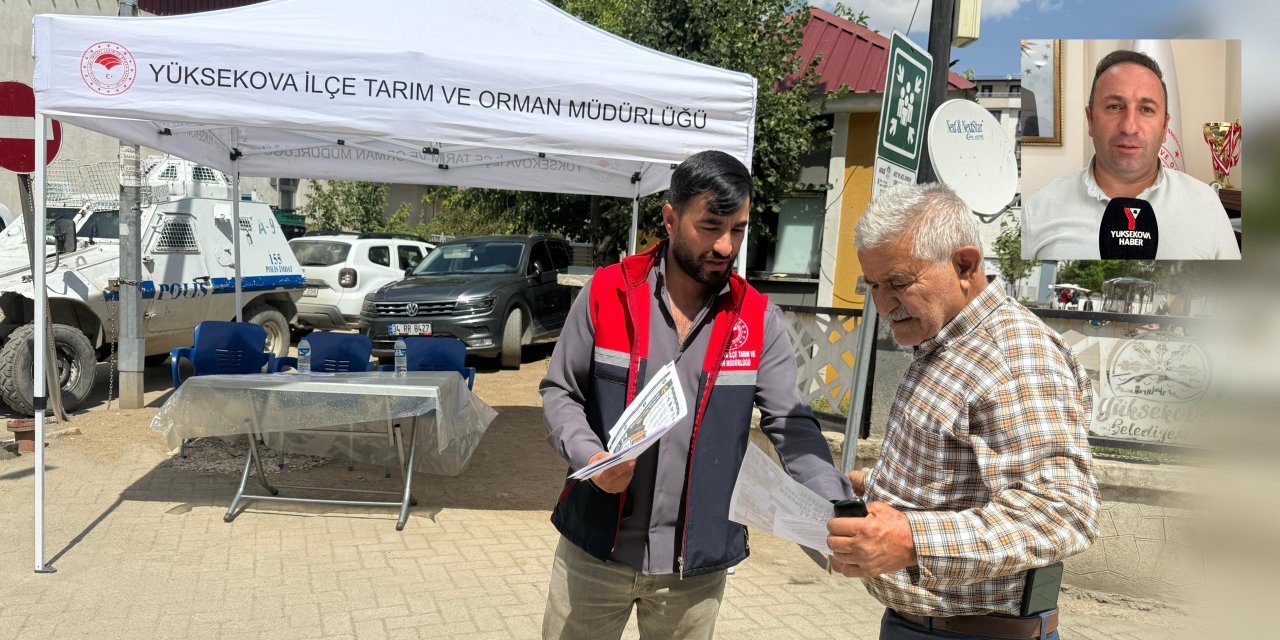 Yüksekova’da vatandaşlara güvenilir gıda, yangın ve çevre bilgilendirmesi