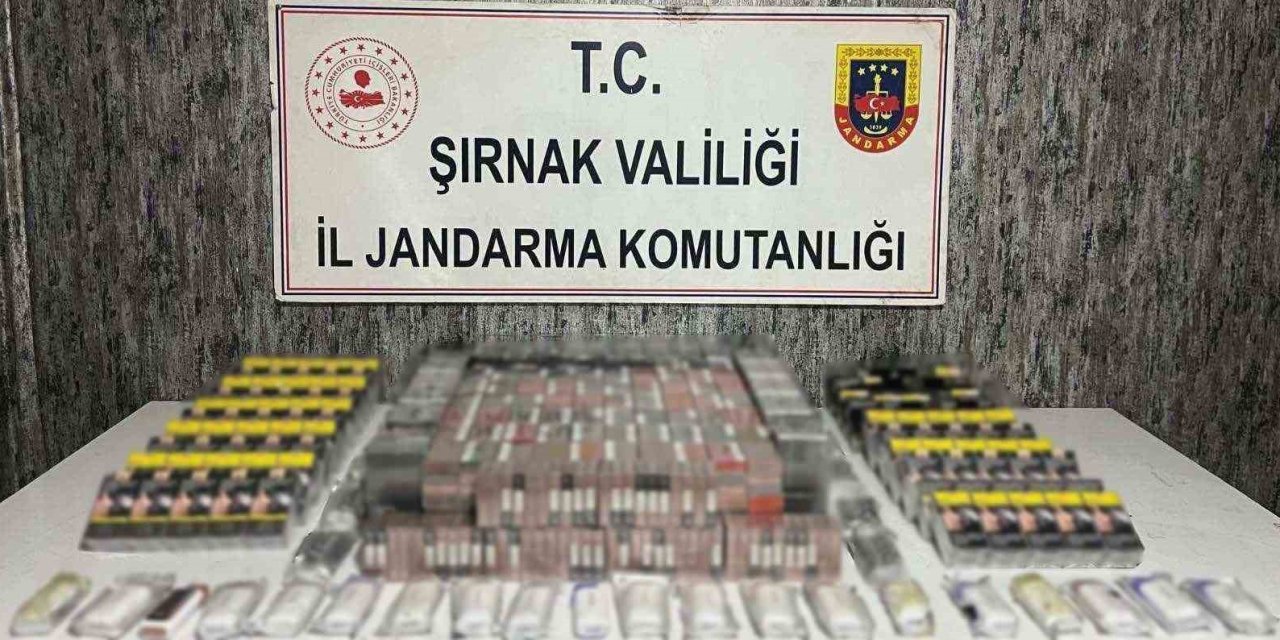Şırnak’ta kaçakçılık operasyonu