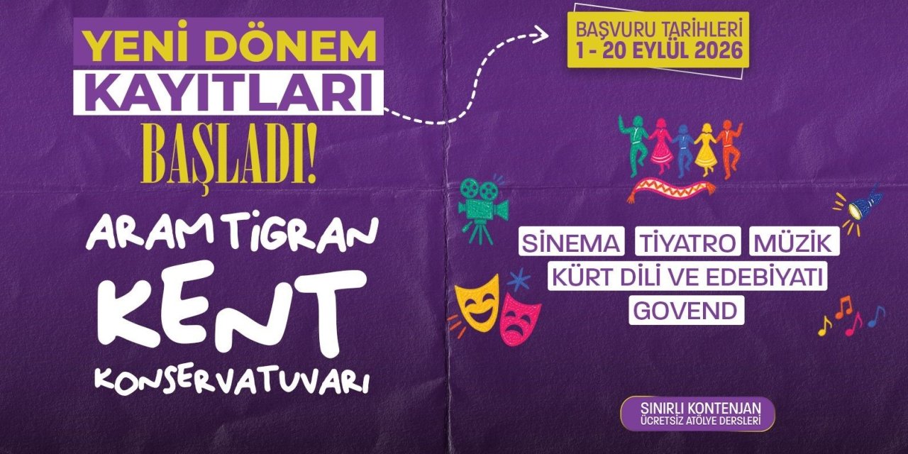 Aram Tigran Kent Konservatuvarında yeni dönem: Başvurular 20 Eylüle kadar sürecek