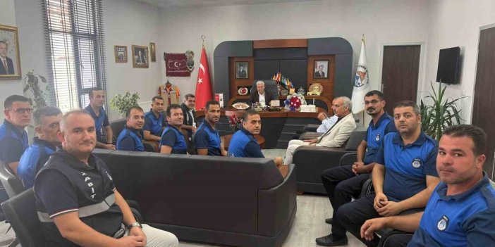 Çermik Belediyesi'nde Zabıtalar Haftası kutlandı