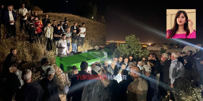 Yüksekova’da kazada hayatını kaybeden Hacer Özcanan toprağa verildi