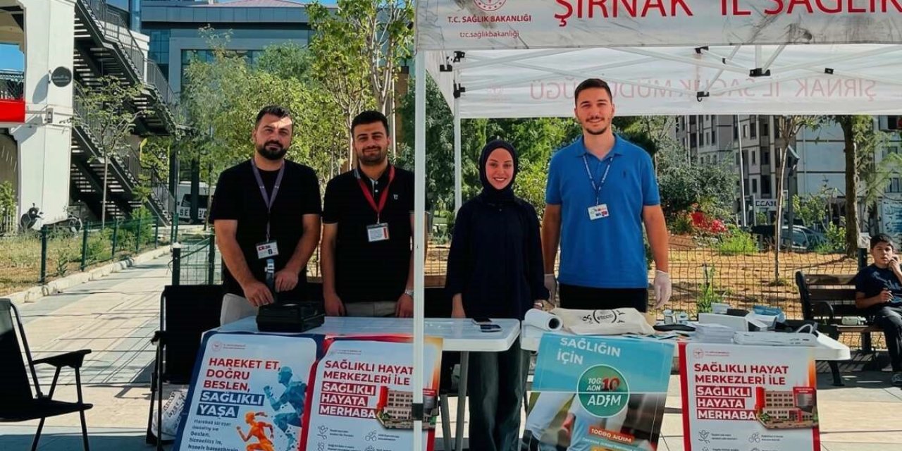 Şırnak’ta sağlıklı yaşam için farkındalık etkinliği
