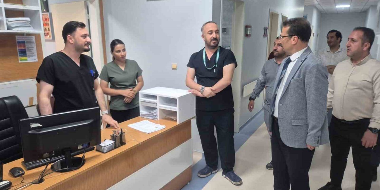 Cizre Devlet Hastanesinde hizmet kalitesi yerinde incelendi
