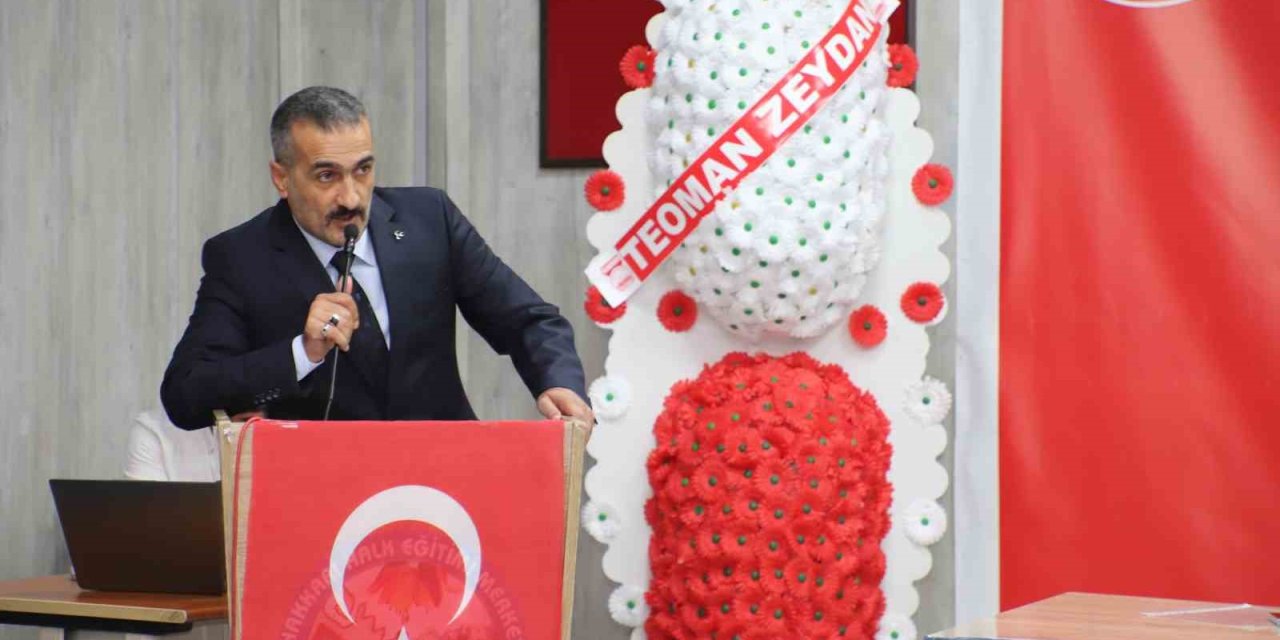 MHP Hakkari İl Başkanı Fatih Öztepe yeniden seçildi