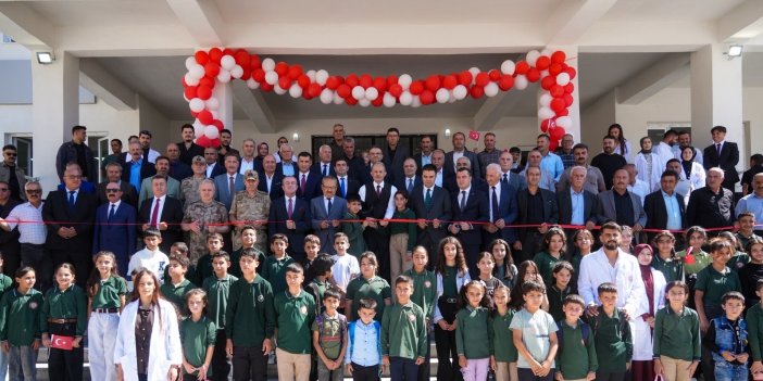 Hakkâri’de 225 öğrenci yeni okulunda ders başı yaptı