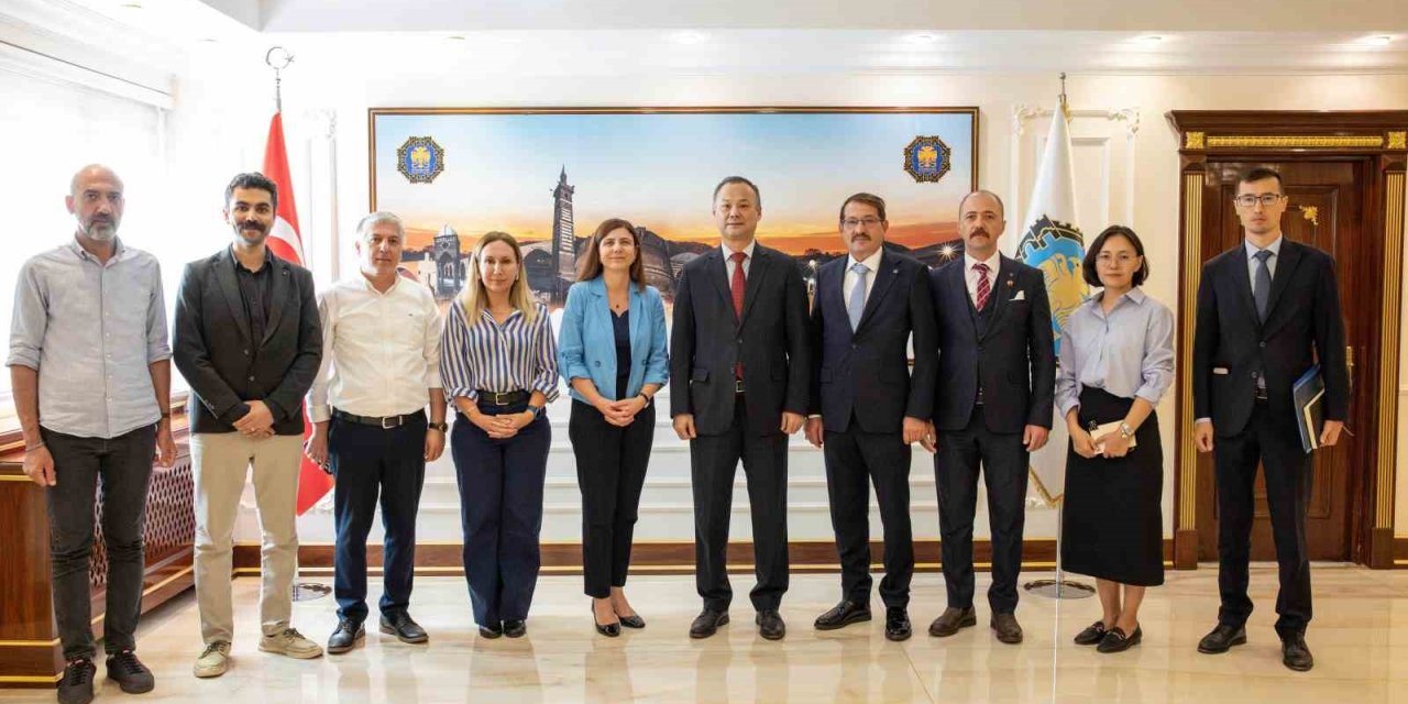 Kırgızistan’ın Ankara Büyükelçisi’nden DBB’ye ziyaret