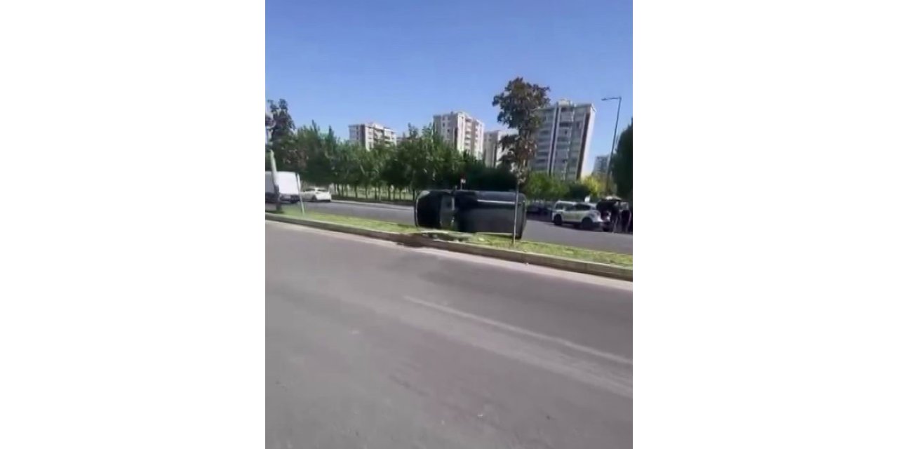 Diyarbakır’da trafik kazası: 1 yaralı