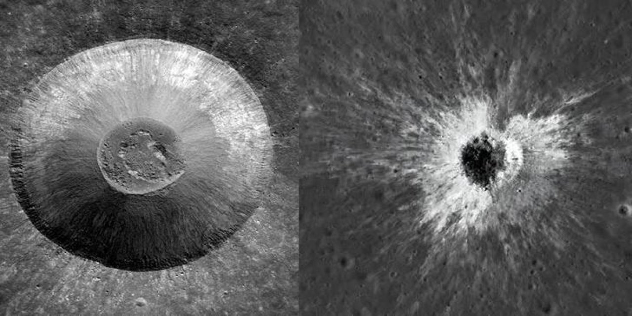 NASA uzay aracı Ay'da devasa yeni bir krater keşfetti
