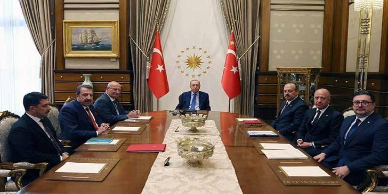 Cumhurbaşkanı Erdoğan, Ankara Valisi Canbolat'ı kabul etti