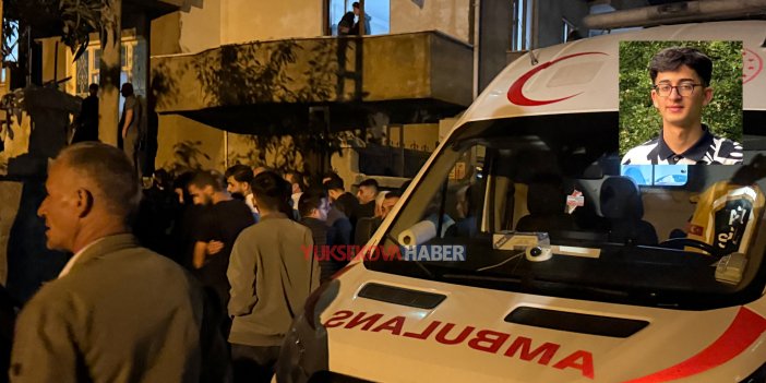 Yüksekova’da 17 yaşındaki genç evinde ölü bulundu