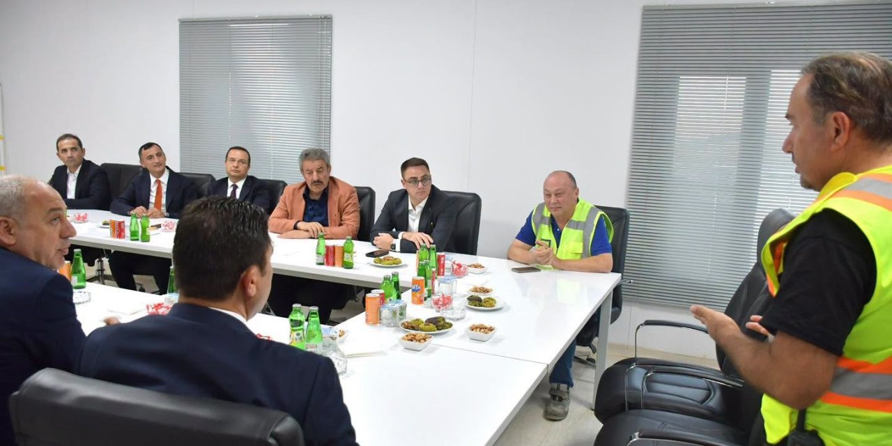 Tatar, Cizre Barajı’ndaki çalışmaları inceledi