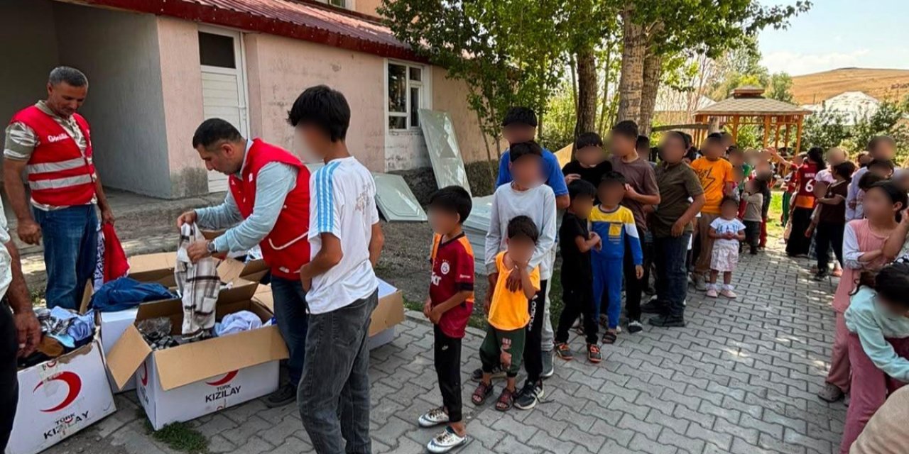 Türk Kızılay Muradiye Şubesi 2 bin çocuğa ulaştı