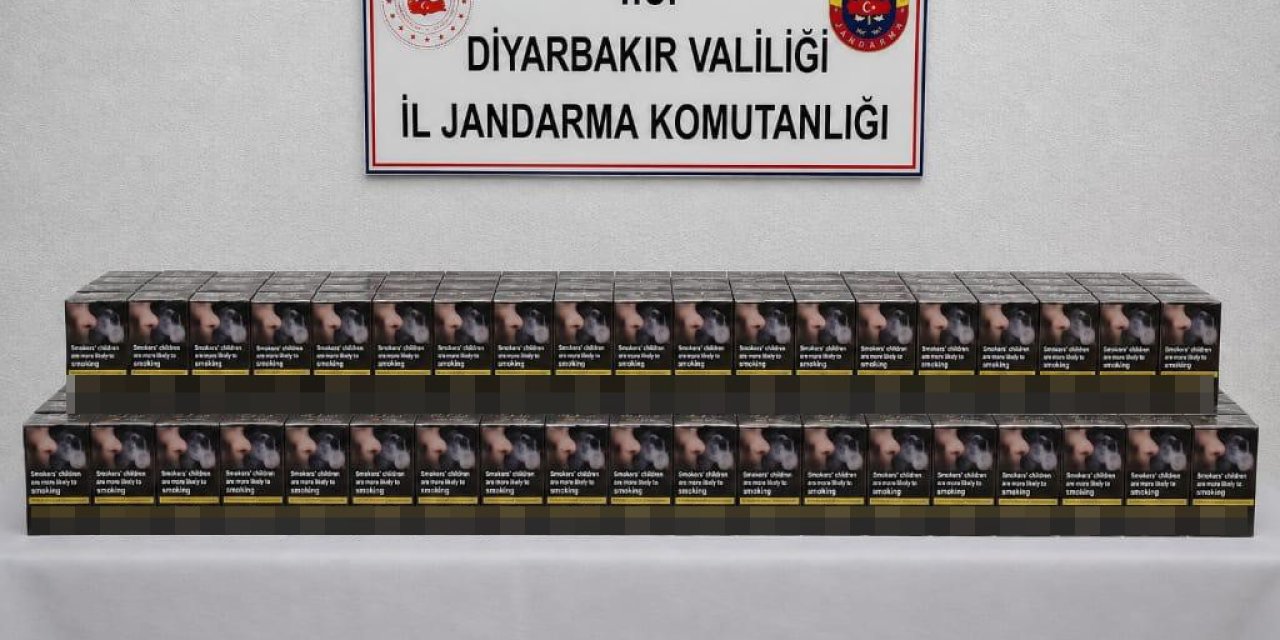 Diyarbakır’da çok sayıda gümrük kaçağı ürün yakalandı