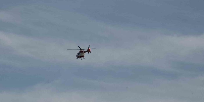 Perikardit hastası helikopter ambulansla Van’a sevk edildi