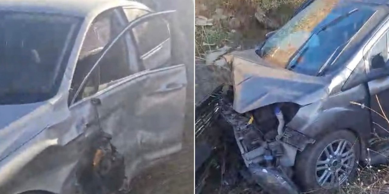 Yüksekova’da iki aracın çarpıştığı kazada 3 kişi yaralandı