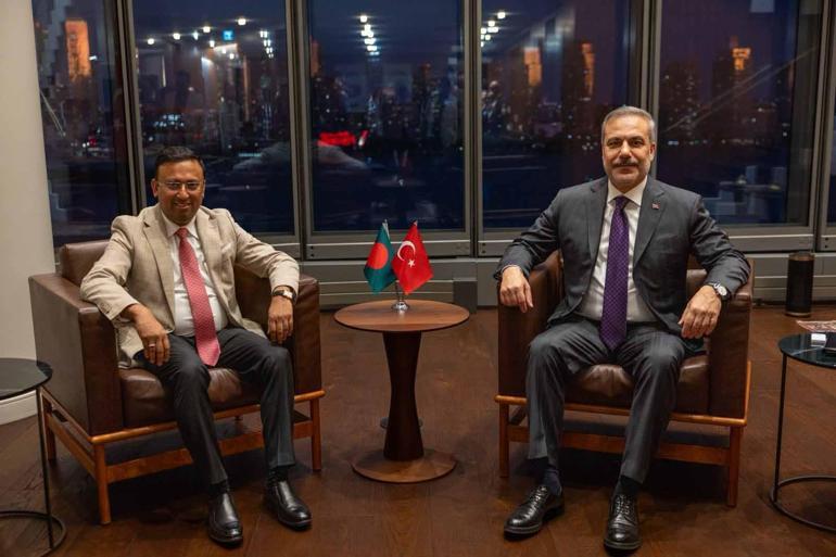 Bakan Fidan, New York'ta diplomatik temaslarda bulundu