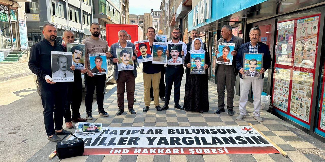 İHD’den Yüksekova’da 7 kayıp için adalet çağrısı
