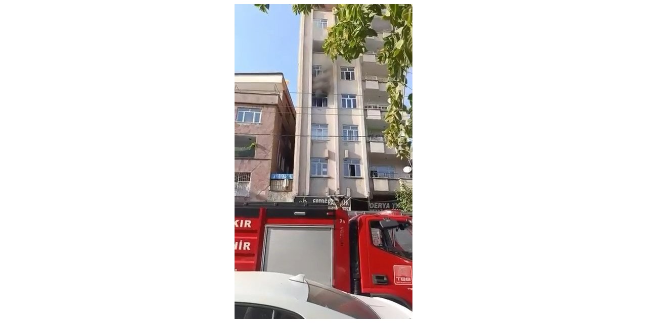 Diyarbakır’da korkutan yangın