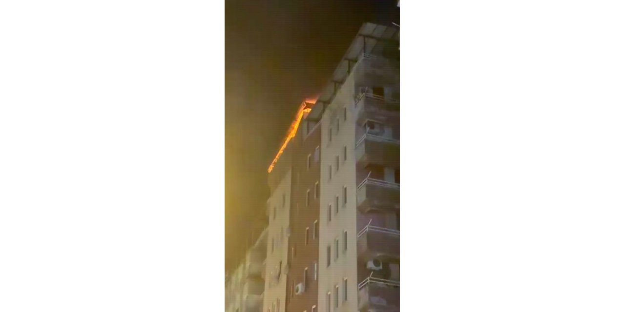 Diyarbakır’da apartman yangını korkuttu