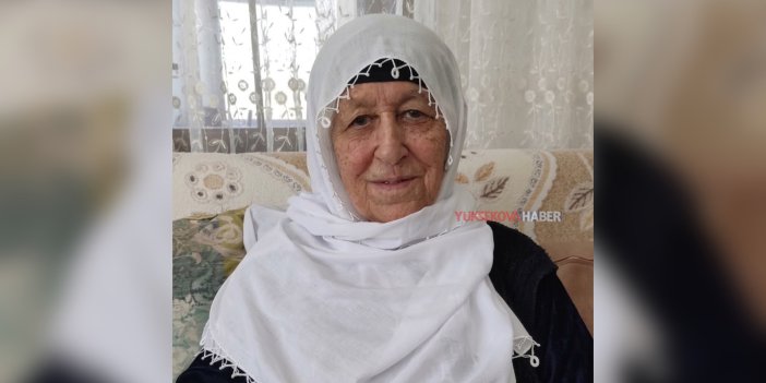 Yüksekova’da Besna Canan hayatını kaybetti