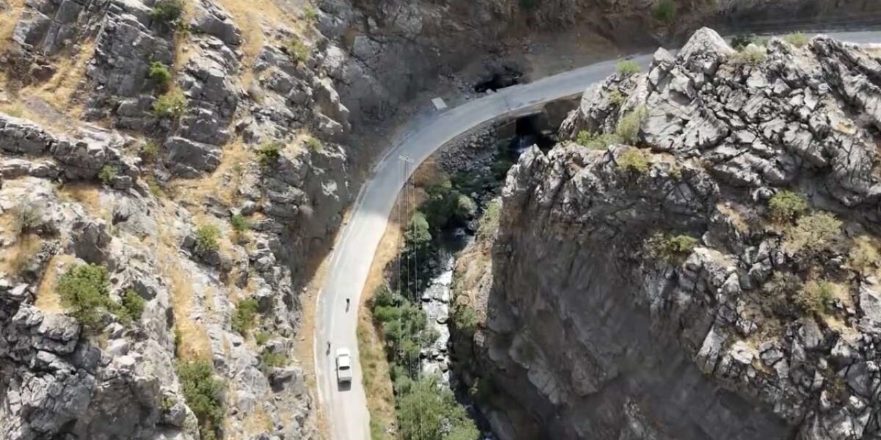Beytüşşebap’ta 5 kilometrelik beton yolun 1 kilometresi tamamlandı