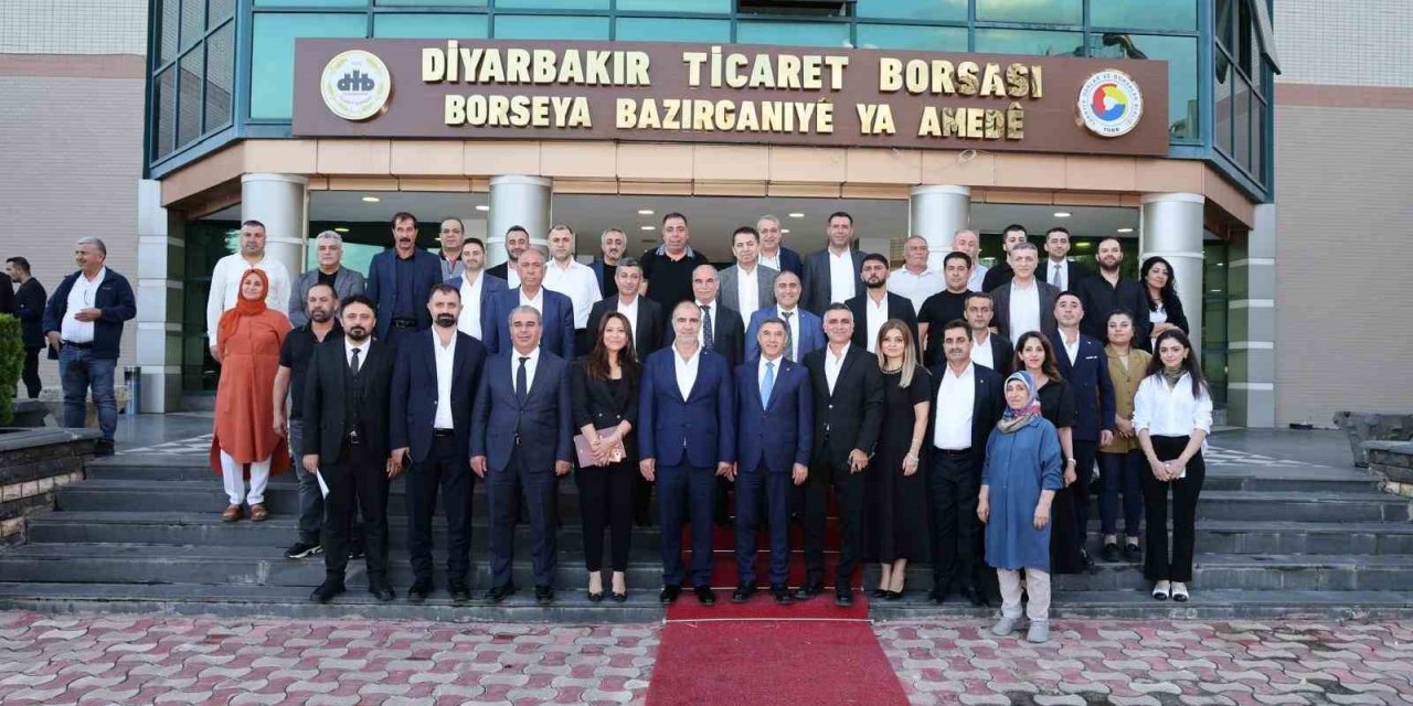 Diyarbakır Ticaret Borsasında Engin Yeşil güven tazeledi