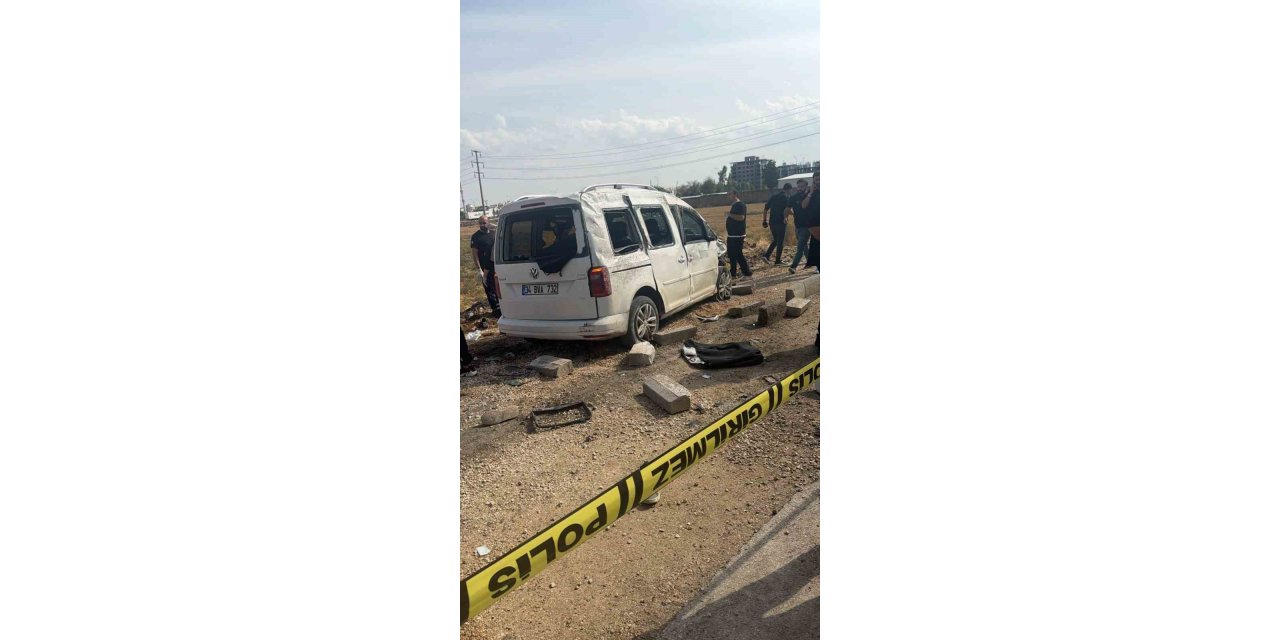 Mardin’de hafif ticari araç ile kamyonet çarpıştı: 1 ölü, 2 yaralı