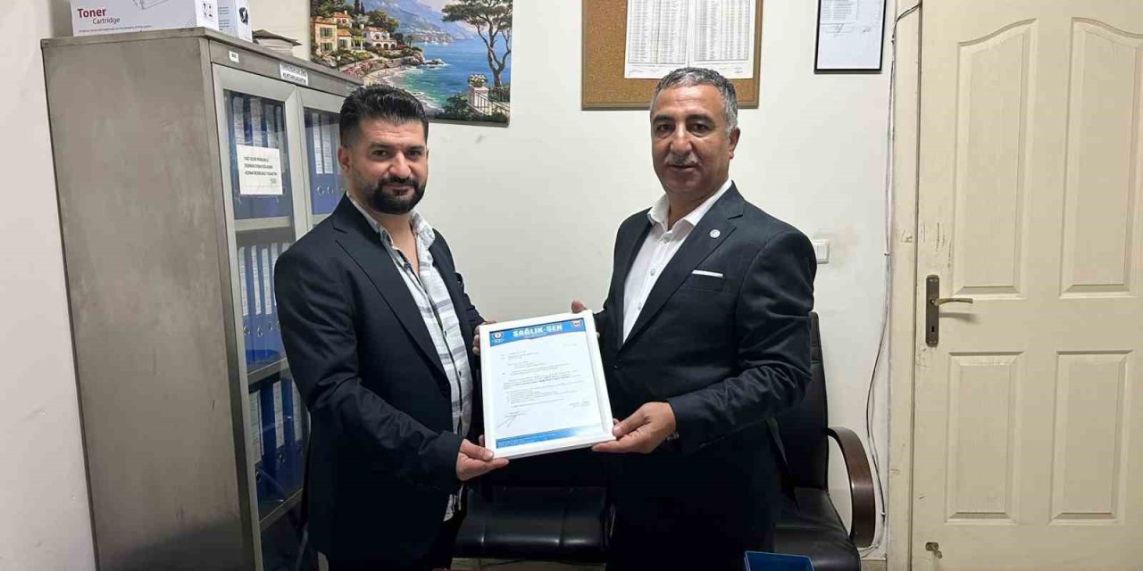 Sağlık-Sen’de Beytüşşebap’a yeni ilçe temsilcisi getirildi