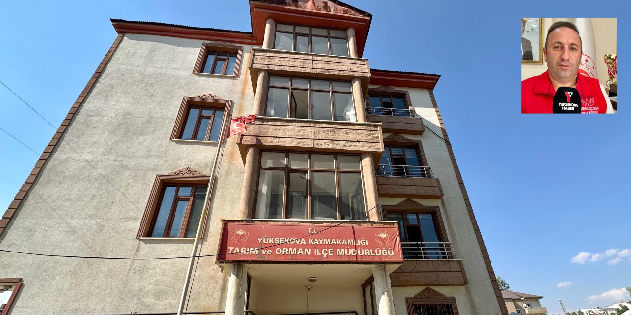 Yüksekova’da ifraz edilen tarım arazileri için destekleme uyarısı