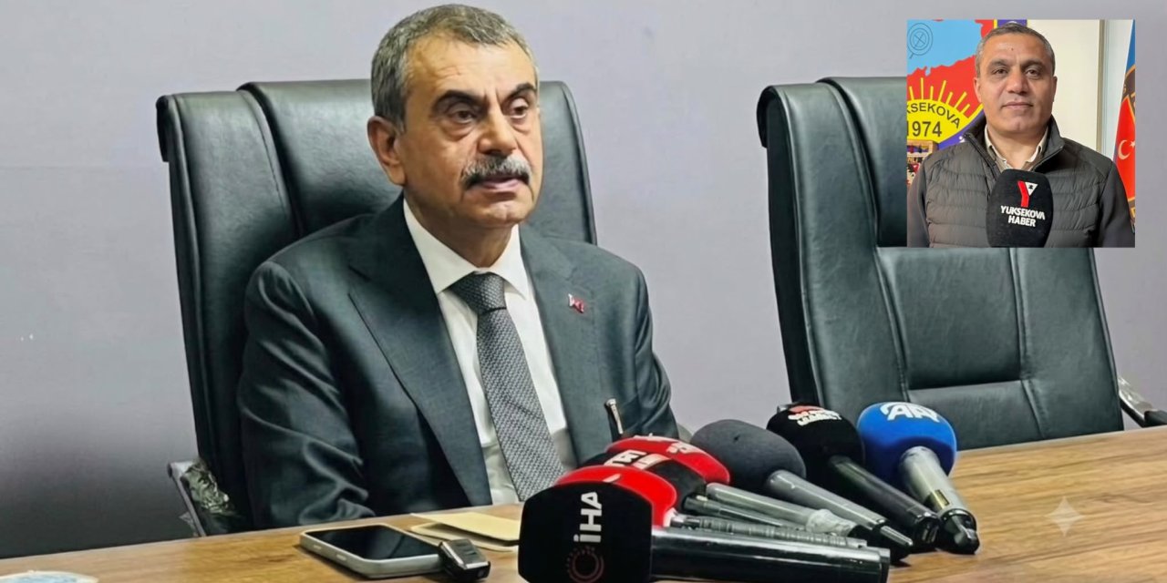 Durna’dan Bakan Tekin’e çağrı: Yüksekova’nın tüm dinamikleri sürece dahil edilmeli