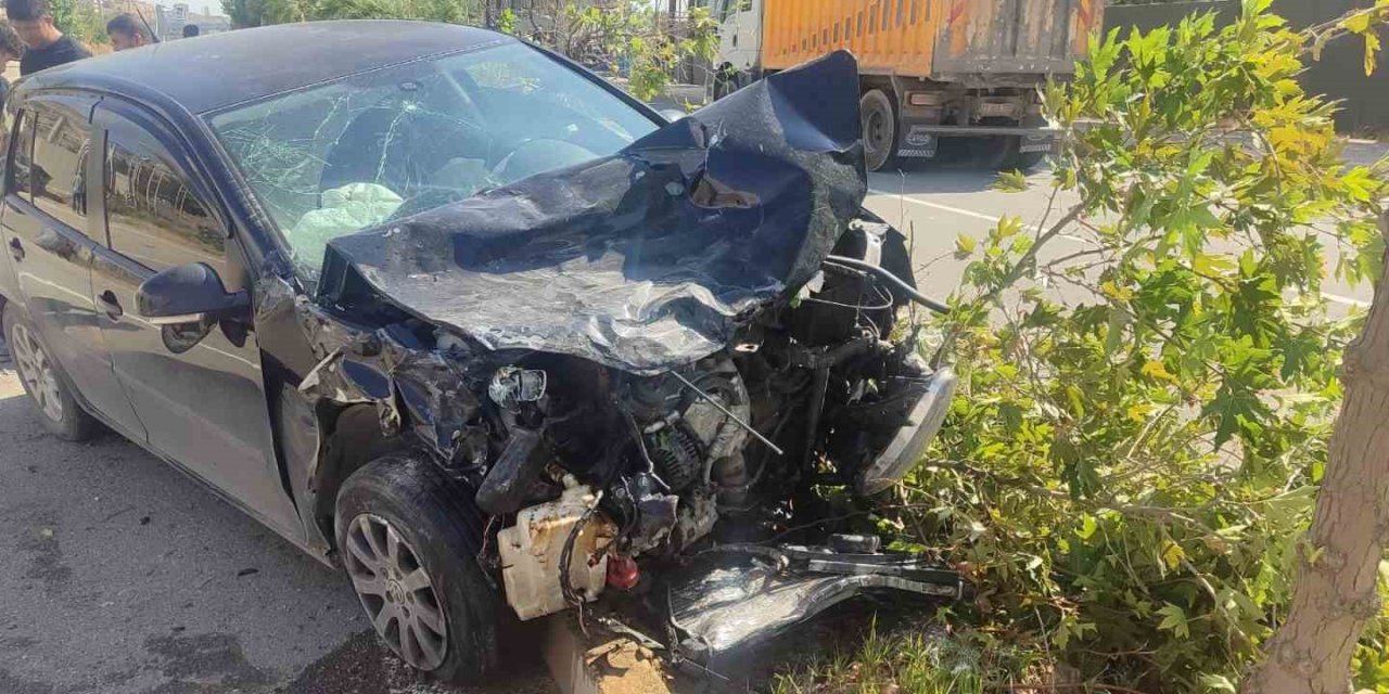 Diyarbakır’da trafik kazası: 2 kişi yaralandı