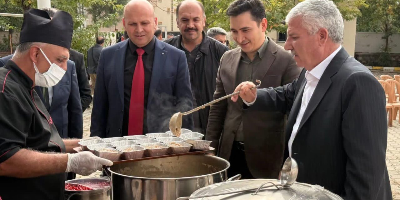 Çermik’te aşure etkinliği yapıldıv