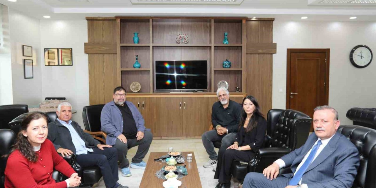 BSB Yönetim Kurulu Rektör Elmastaş’ı ziyaret etti