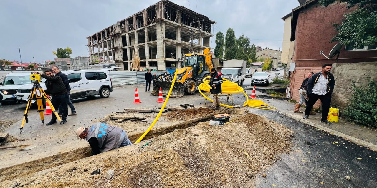 Esenyurt Mahallesi’nde doğal gaz çalışmaları sürüyor
