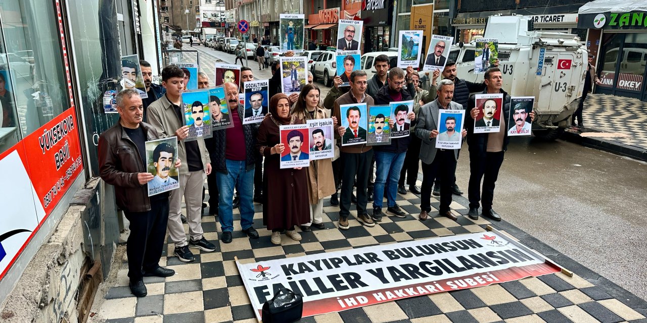 İHD Hakkari Şubesi Enter Özdemir ve Bapir Çıtak için adalet istedi