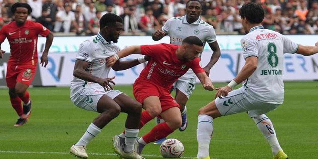 Amedspor, Konyaspor’u 1-0 mağlup etti