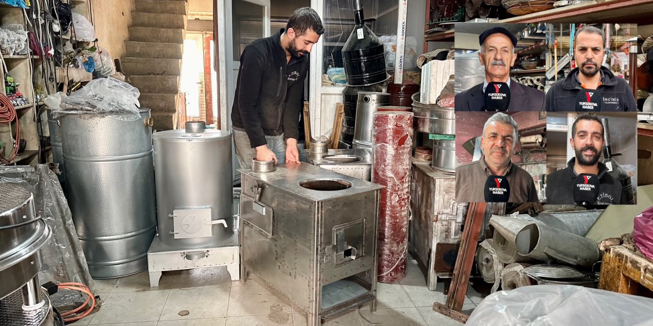 Yüksekova’da doğalgazın ulaşmadığı evlerde soba hazırlığı