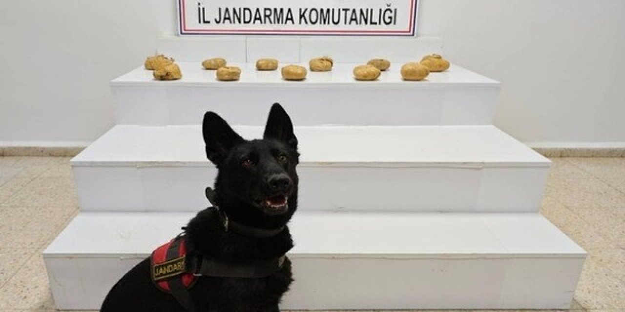 Başkale’de çuvalda 11 kilo 958 gram toz esrar ele geçirildi