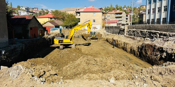 Yüksekova’da kentsel dönüşüm çalışmaları sürüyor