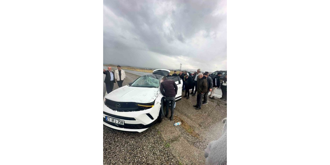 Diyarbakır’da trafik kazası: 1 yaralı